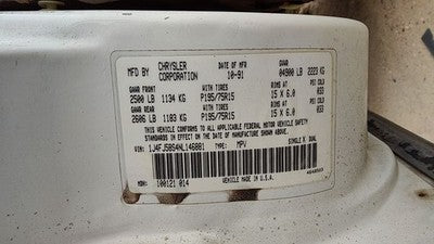 1991-1999 Jeep Cherokee Exhaust Manifold Assembly Oem 4.0L 04883385