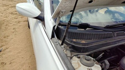 11-15 Sonata Passenger Right Hood Hinge Assembly Shimmering White Mica Wj