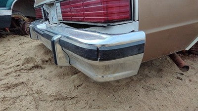 1978-1983 Chevy Malibu Rear Bumper Assembly With Brackets Oem Chrome 14021405