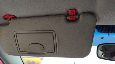 2000-2005 Kia Rio Driver Left Sun Visor Oem Gray 1K32a69320a78