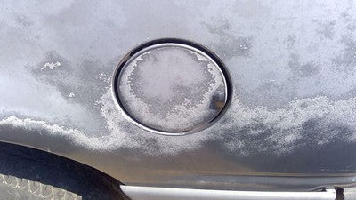 1993 Ford Explorer Fuel Tank Door With Hinge Gas Lid Oem Filler Silver