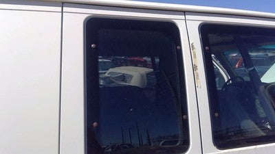 92-14 Ford Van E150 Passenger Right Rear Side Window Door Glass Back Rearward