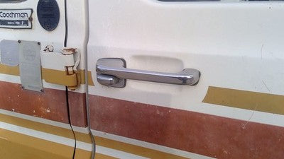 1979 Ford Van E250 Passenger Right Front Outside Door Handle Oem Chrome