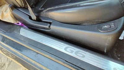 2009 Pontiac G6 Gxp Coupe Passenger Right Side Seat Trim Panel Oem Ebony 193