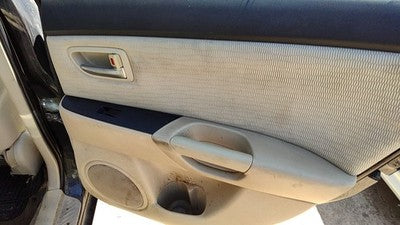 07-09 3 Passenger Right Rear Inside Door Trim Panel With Switches Back Beige Br7