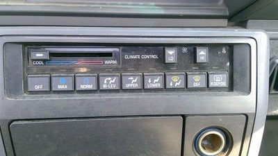 1988-1992 Cutlass 2 Door Temperature Control Module In Dash Heater Ac Head Unit