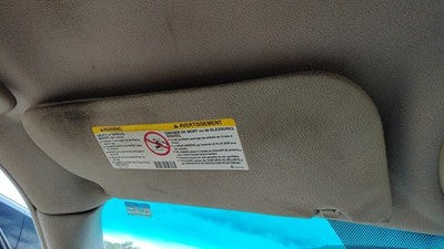 2000-2005 Cadillac Deville Dts Driver Left Sun Visor Oem Cashmere 54U 88954974