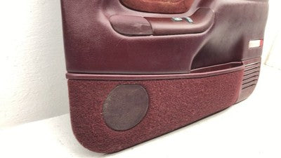 95 Chevy Silverado 1500 Passenger Right Front Inside Door Trim Panel Oem Red