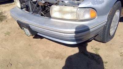 1991-1996 Chevy Caprice Front Bumper Cover Assembly Oem Blue Torn 10214403