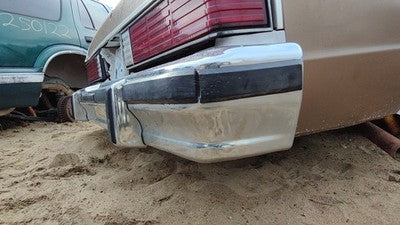 1978-1983 Chevy Malibu Rear Bumper Assembly With Brackets Oem Chrome 14021405