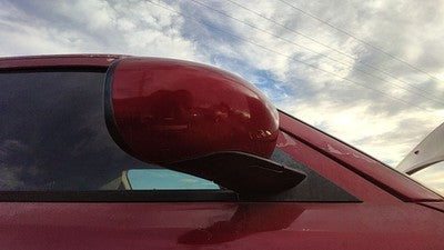 06-10 Charger Passenger Right Side Mirror Door Mounted Prh Inferno Red Crystal
