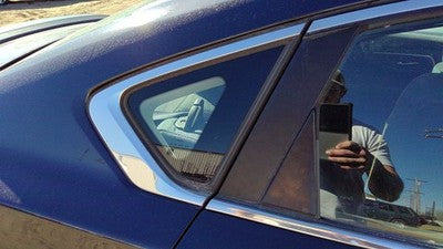 13-18 Nissan Altima Passenger Right Rear Quarter Glass Back Side Window Oem