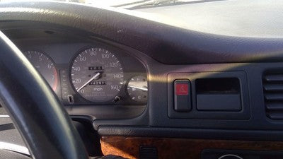 1995-1998 Acura Tl Trim Bezel Around Speedometer Oem Dash Surround Panel Gray