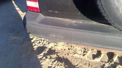 1996 1997 1998 Geo Tracker Rear Bumper Cover Assembly Oem Back Black 91173385