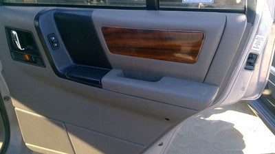 1994 Jeep Grand Cherokee Passenger Right Rear Inside Door Trim Panel Back Brown