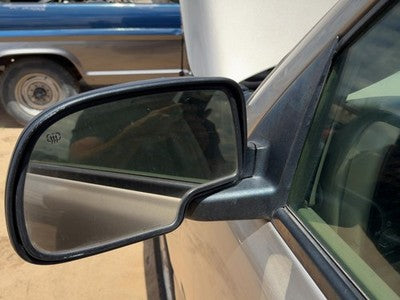 00-02 Chevy Suburban Driver Left Power Side Mirror Door Mounted Oem Pewter 11U