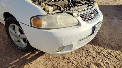 2000-2003 Nissan Sentra Front Bumper Cover Assembly Oem White Qm1 Gxe F20225m125