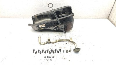 1986-1995 Isuzu Pup Pickup Engine Oil Pan With Good Drain Plug Oem 4X2 2.3L