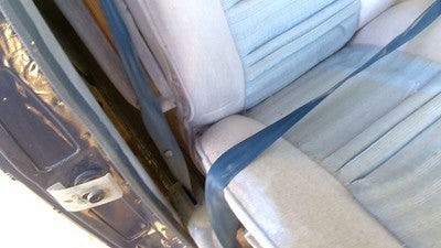 1989 Chevy G20 Van Passenger Right Front Seat Belt Retractor Oem Shoulder Blue