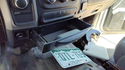 2013-2024 Dodge Ram 1500 Slide Out Cubby Oem Dash Black