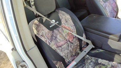 04-06 Titan Passenger Right Front Seat Belt Retractor Crew Cab Shoulder Graphite