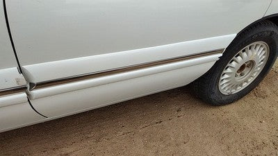 1998 Buick Lesabre Driver Left Rear Moulding From Door Oem Back Trim Strip White