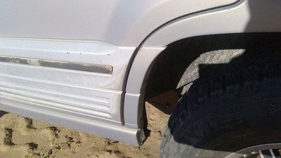 1994 Jeep Grand Cherokee Driver Left Rear Moulding On Quarter Panel Oem Silver