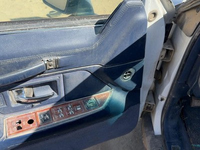 94 Lincoln Town Car Driver Left Front Door Trim Panel With Master Switch Blue Dp