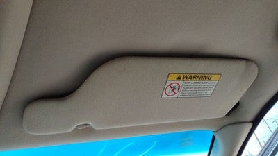 2000 Ford Windstar Passenger Right Sun Visor Oem Tan Xf2z1604104aab
