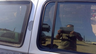 91-97 Ford Explorer Passenger Right Rear Vent Window Back Door Glass With Frame