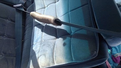 1986 Chevy Caprice Driver Left Front Seat Belt Retractor Oem Shoulder Blue