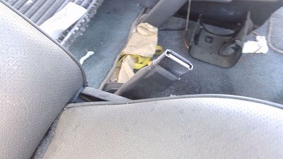 1993 Ford Van E150 Passenger Right Front Seat Belt Buckle Female Receiver Gray