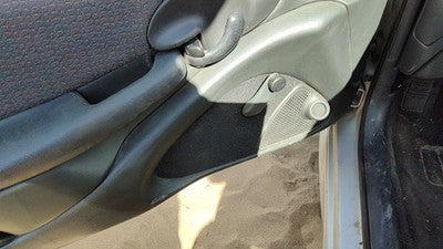 00-02 Sunfire Driver Left Inside Door Trim Panel 2 Door Coupe Graphite 12G
