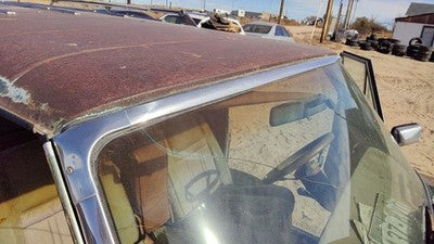 1984 Jeep Grand Wagoneer Windshield Chrome Trim Surround Oem