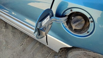1999-2003 Ford Windstar Fuel Tank Door With Hinge Gas Lid Oem Filler Blue Lv Ts