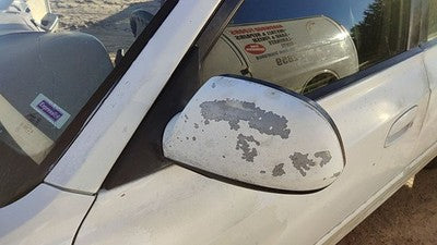 01-06 Hyundai Elantra Driver Left Side Mirror Door Mounted Oem White 876102D110