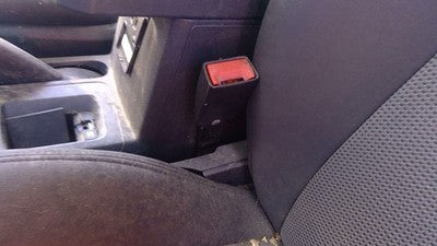 2011-2017 Jeep Patriot Driver Left Front Seat Belt Buckle Receiver Oem Gray Dv