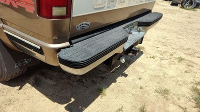 1988-2000 Silverado 2500 Chrome Rear Bumper Assembly With Brackets Oem 999863