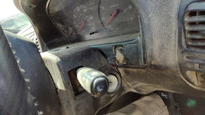98 99 Subaru Legacy Rhd Postal Steering Column Trim Surround Collar Plastic Gray