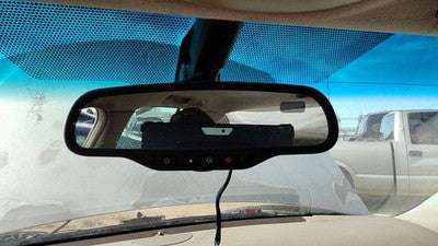 2000-2005 Cadillac Deville Dts Inside Rear View Mirror Oem Windshield Mounted