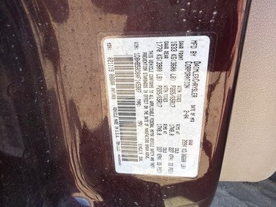 2004 Dodge Durango Fuel Vapor Canister Oem Charcoal Housing 52855214Aa