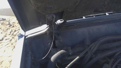 1984-1998 Jeep Cherokee Gray Passenger Right Hood Hinge Assembly Oem 55235724Ad