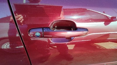 02-06 Toyota Camry Passenger Right Front Outside Door Handle Oem Salsa Red 3Q3