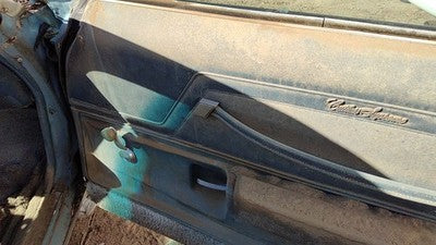 75 Cutlass Supreme Passenger Right Front Inside Door Trim Panel 2 Dr Coupe Blue