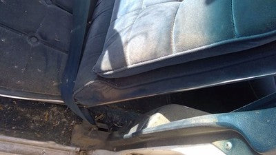 1986 Chevy Caprice Driver Left Front Seat Belt Retractor Oem Shoulder Blue