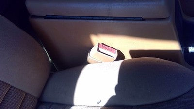 1993 Dodge Dakota Passenger Right Front Seat Belt Buckle Female Receiver Oem Tan