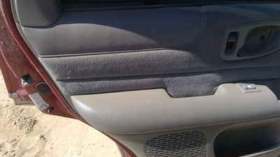 98-03 S10 Blazer Driver Left Rear Inside Door Trim Panel Only Back Gray 92H