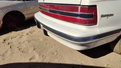 1989-1996 Buick Century Rear Bumper Cover Assembly Oem Back White 10055023