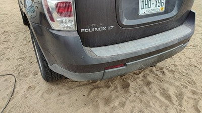 2007-2009 Chevy Equinox Rear Bumper Cover Assembly Oem Back Granite Gray 44U