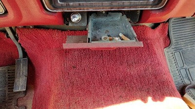 1980-1986 Ford F150 Ash Tray Assembly Oem Slide Out Dash Red